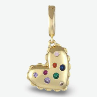 Clip Charms 14K Gold PVD Non Tarnish Stainless Steel