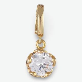 Clip Charms 14K Gold PVD Non Tarnish Stainless Steel