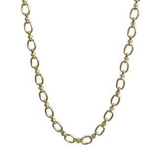 Tri-Oval Link Chain Necklacel ~ Deep South Originals