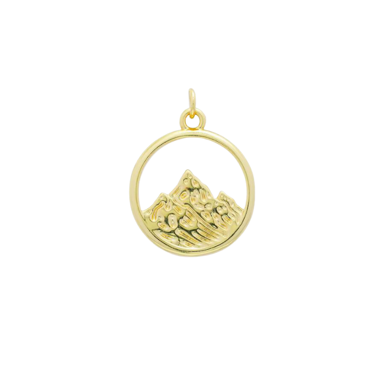 Mountain Peaks Charm -  - 