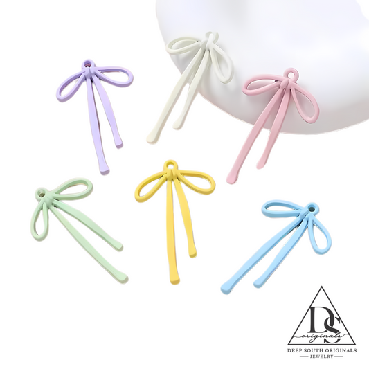 Pastel Bow Charm -  - 