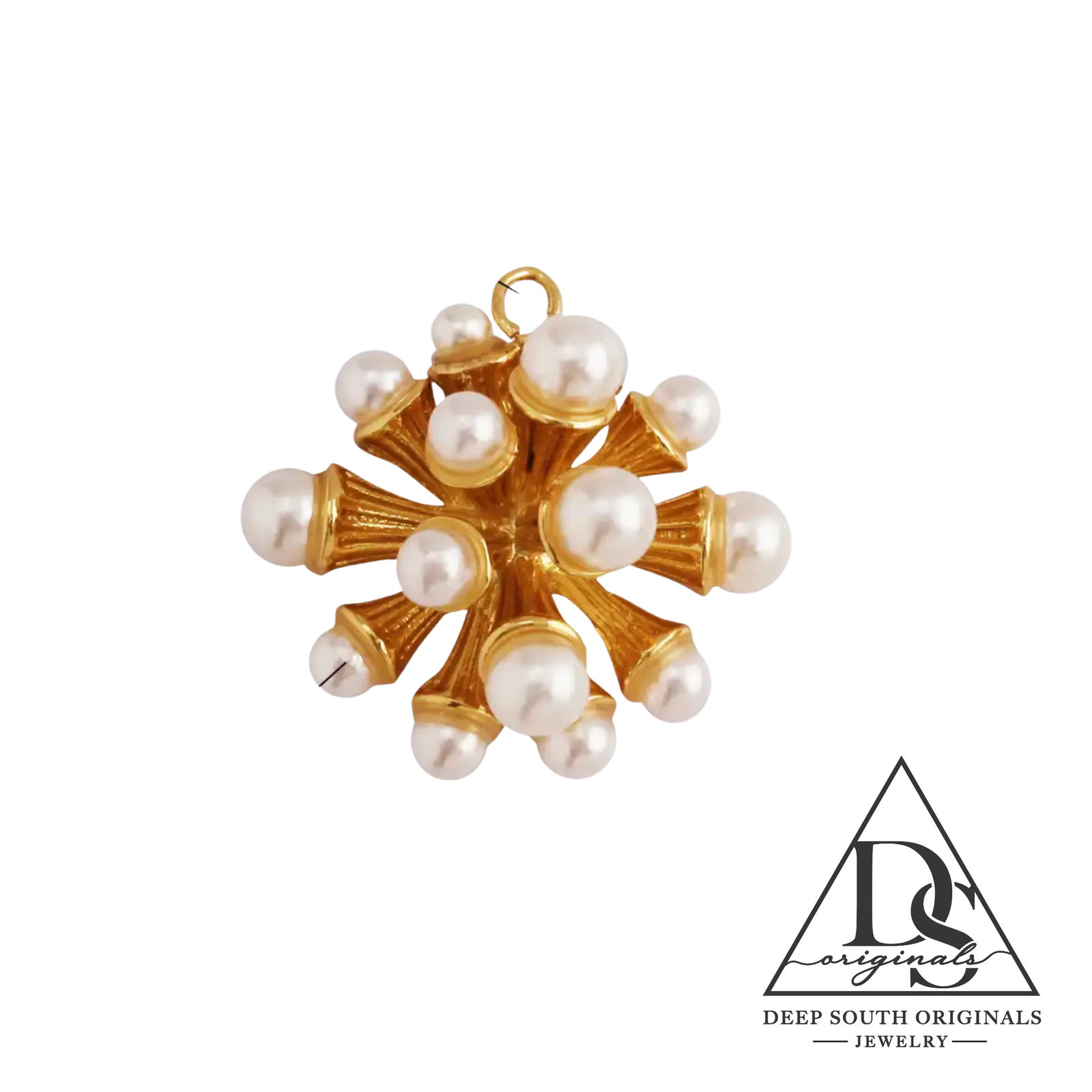 Pearl Cluster Charm -  - 