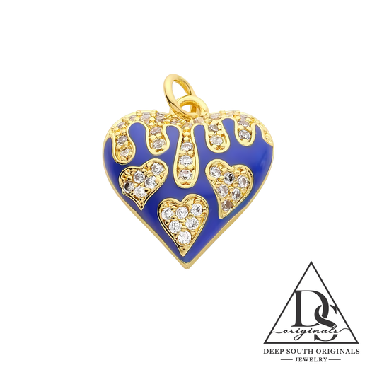 Royal Heart Charm -  - 