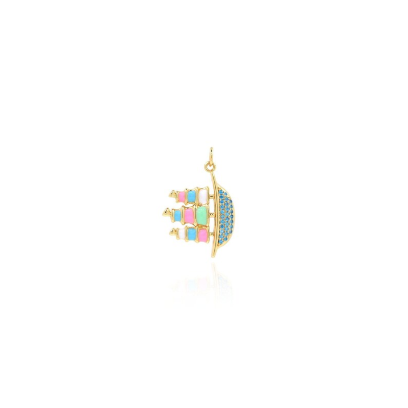 Sailing Ship Charm -  - 