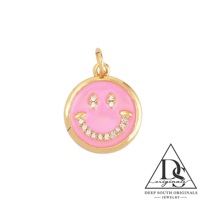 Smile Charm ~ Gold Filled -  - 