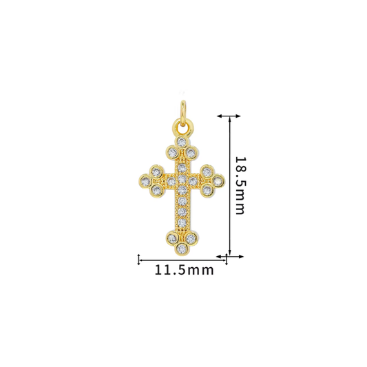 Trinity Cross Charm -  - 