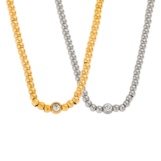 Prescott Beaded Necklace – Waterproof Tarnish-Resistant Jewelry