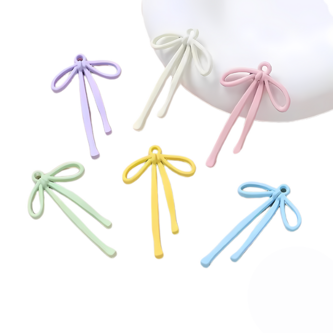 Pastel Bow Charm