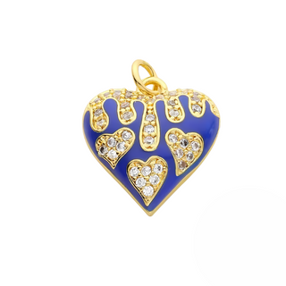 Royal Heart Charm ~ Deep South Originals