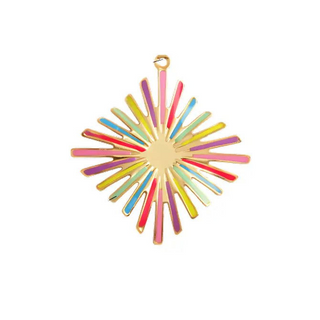 Colorful Starburst Charm ~ Deep South Originals