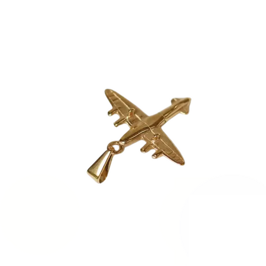 Skyward Soar Charm ~ 18k Gold Plated Stainless Steel