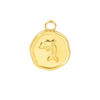 Dolphin Coin Charm ~ Deep South Originals