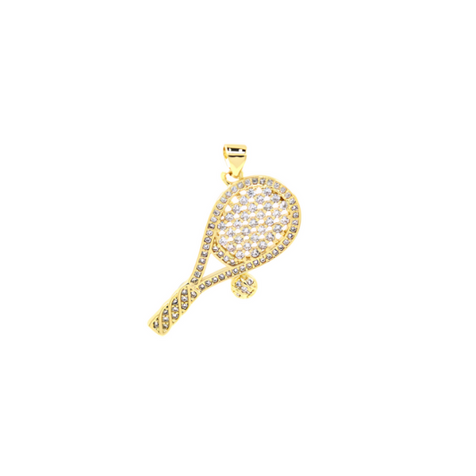 Game, Set, Match Tennis Charm ~ 14k Gold Filled Charm for Necklaces and Bracelets