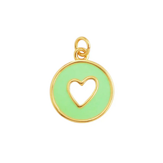 Golden Heart Portal Charm ~ Deep South Originals