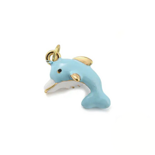 Ocean Whimsy Dolphin Charm ~ Deep South Originals